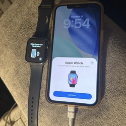 Apple iPhone and watch 12 pro max and series 6