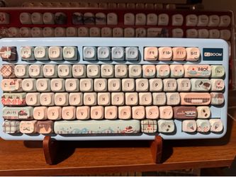 Kiiboom Phantom81 Lite Mechanical Keyboard – Blue – Like New
