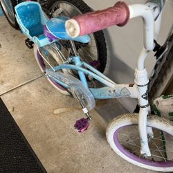 Frozen Girl Bike