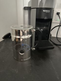 nespresso with frother