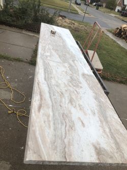 Brown fantasy marble for bathroom countertop