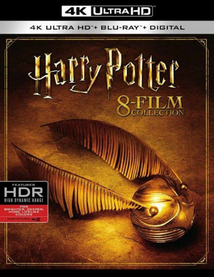 Harry Potter 4K complete 1-8 digital movie collection Moviesanywhere digital code vudu