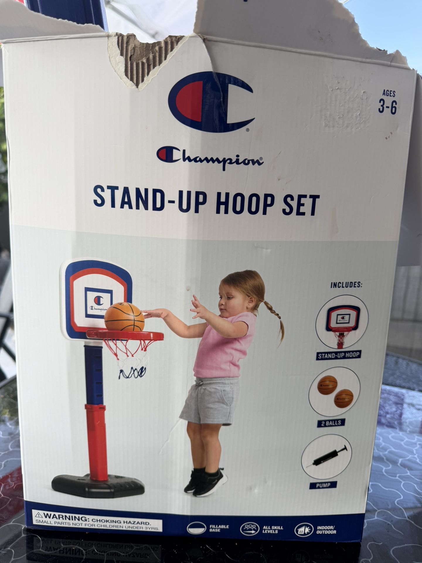 Toddler Basketball Hoop Set
