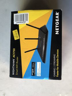 Nighthawk 1750 WiFi router