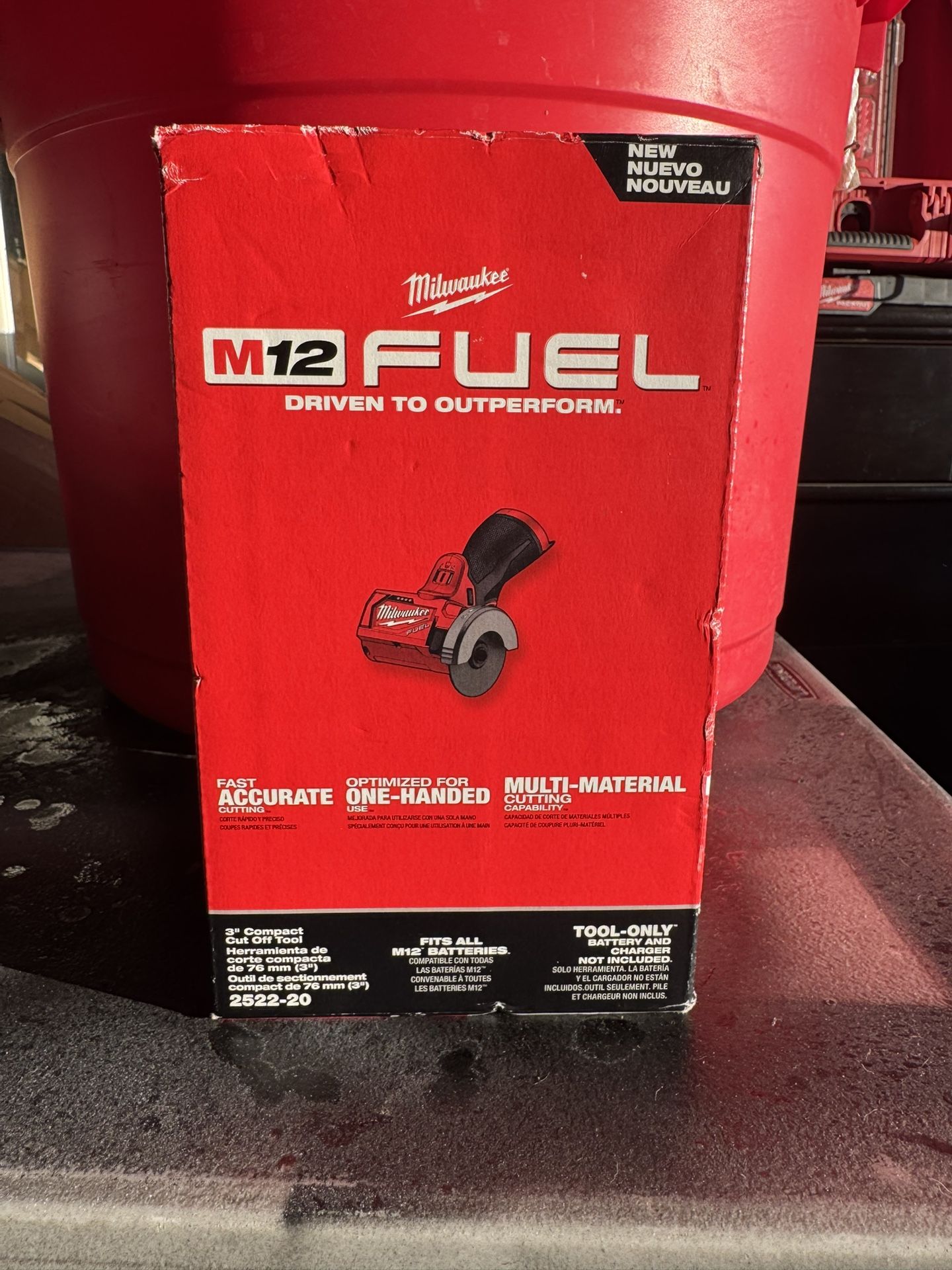Milwaukee 3 inch compact cut off tool 2522-20