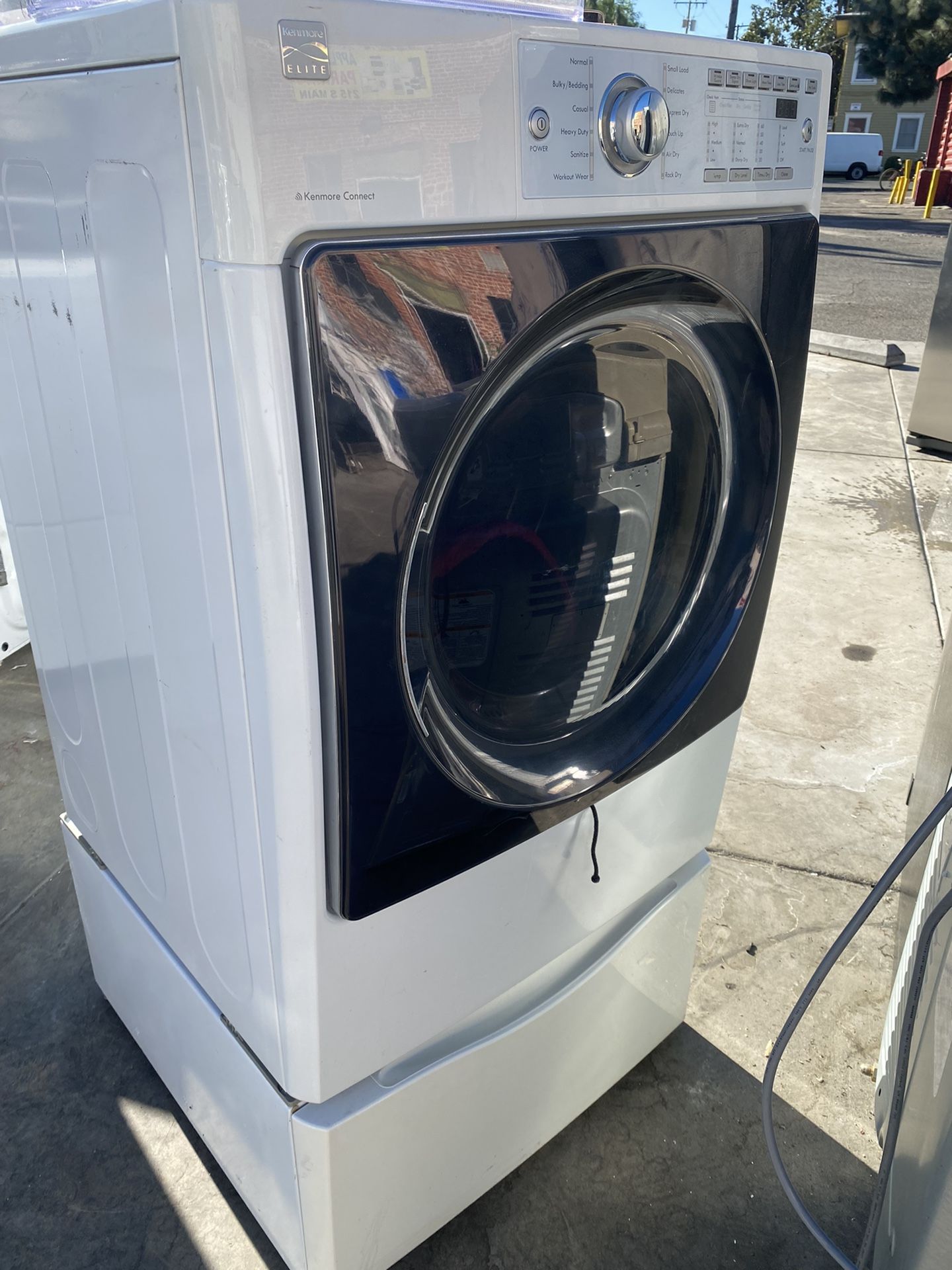 Kenmore Elite Connect Washer With Pedestal 