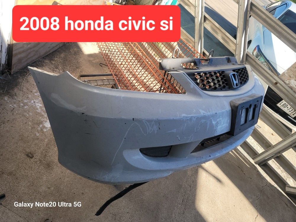 2008 HONDA CIVIC SI FRONT BUMPER