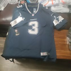 Dallas Cowboy Blue Pickens Jersey Number 3