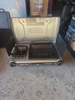 Coleman max grill stove