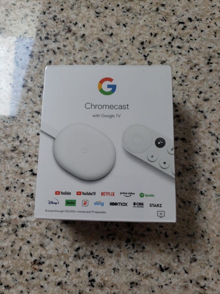 Chromecast With Remote (New)