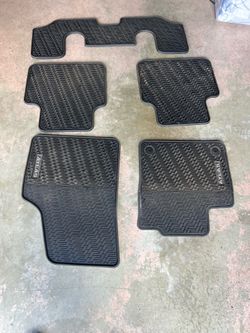 VW Atlas All Weather Floor Mats off 2021