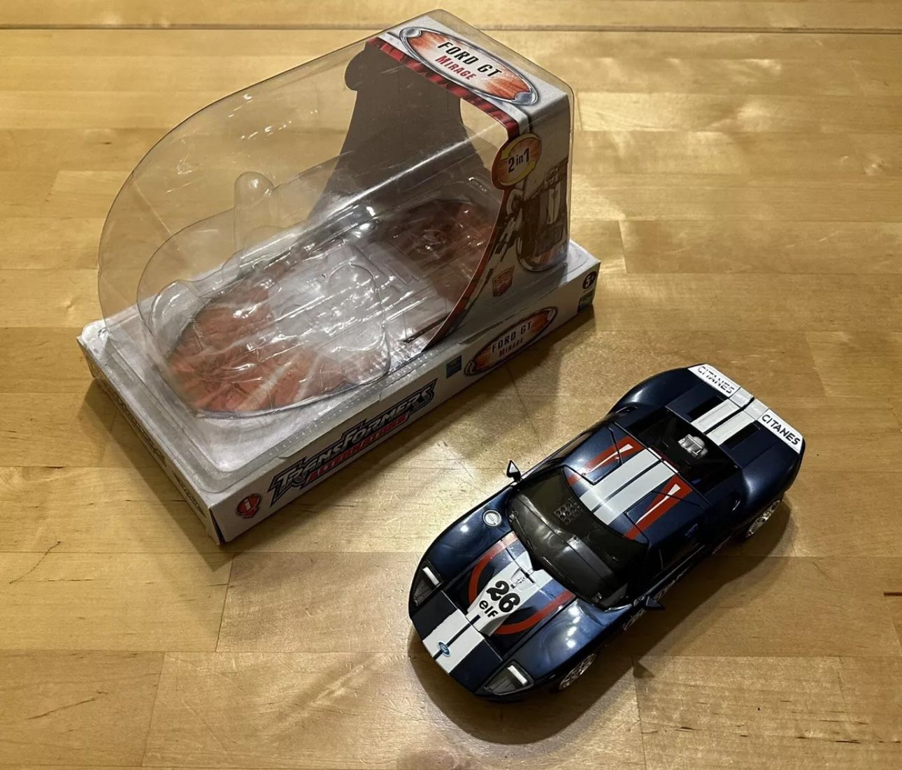 Transformers Alternators Mirage Ford GT with custom decals