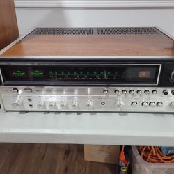 VENDO ÉSTOS SPEAKERS SANSUI MODEL SP-3500  + SANSUI STEREO RECEIVER MODEL NO. QRX-6001 