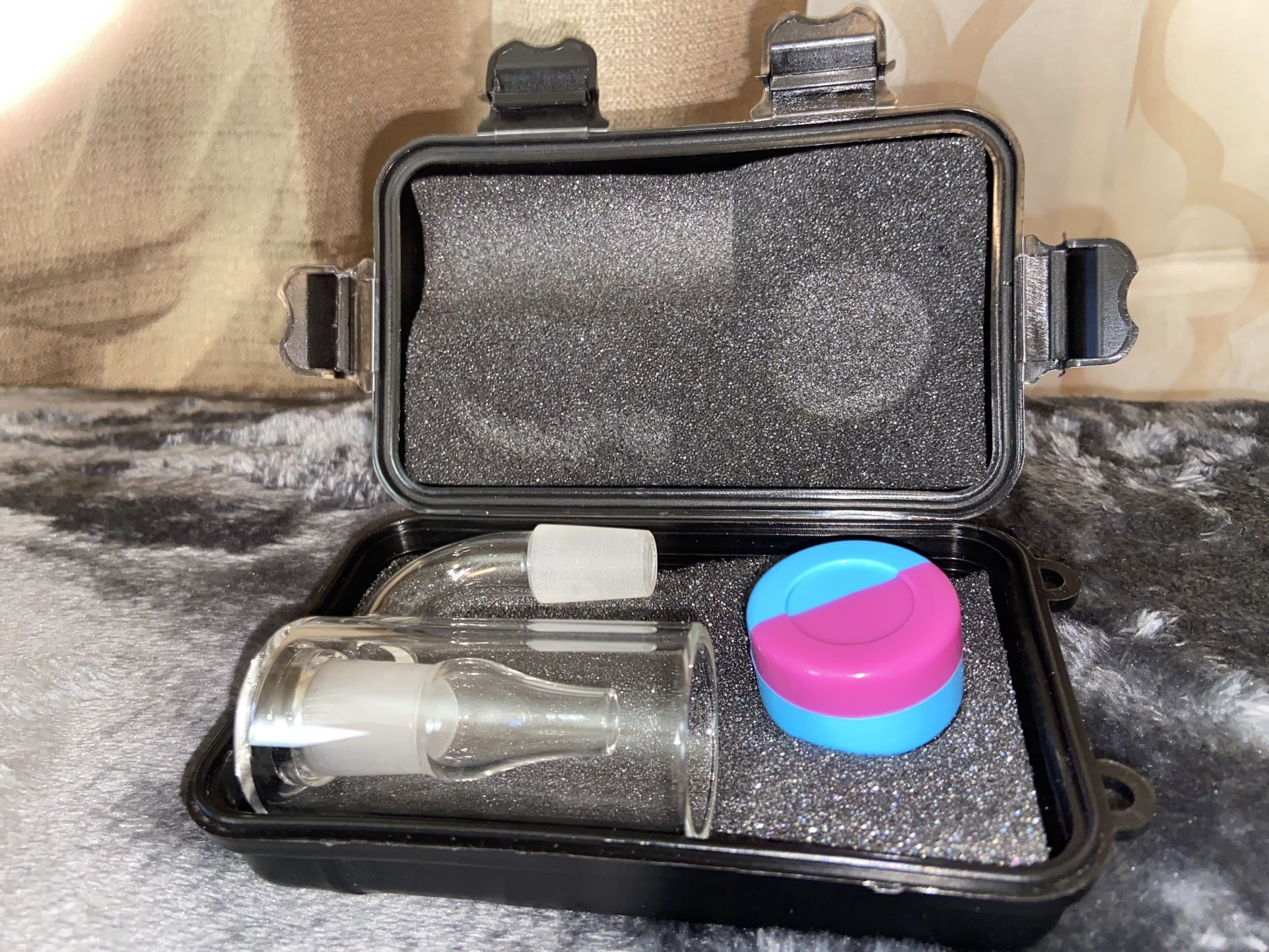 Wax Dab Kit With Black Travel Case