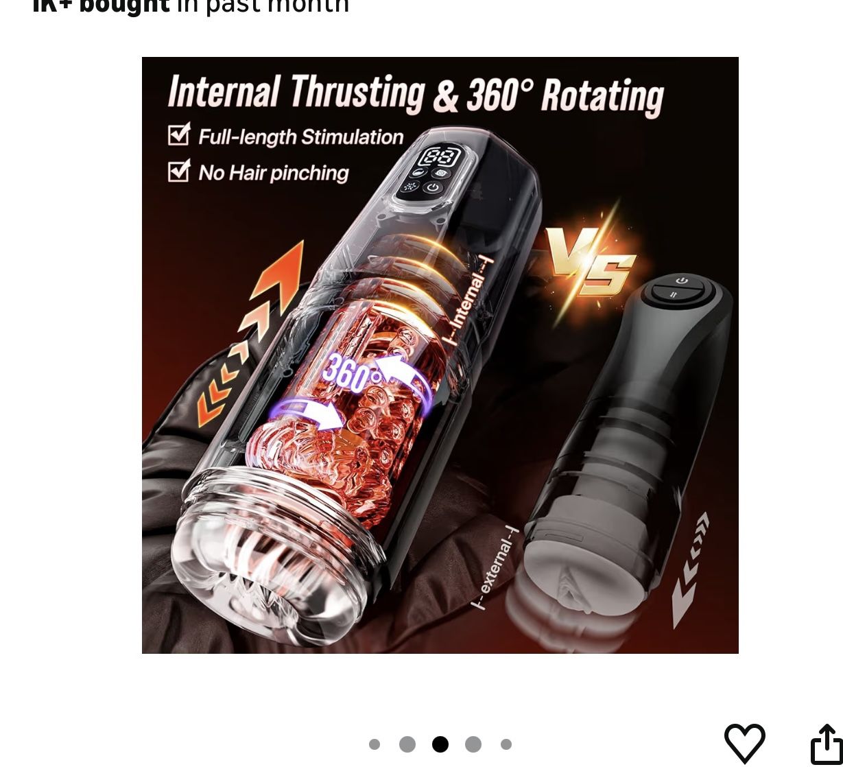 male Toy, Self Enjoyment, New Sealed Package, Two Models Available $79 Each