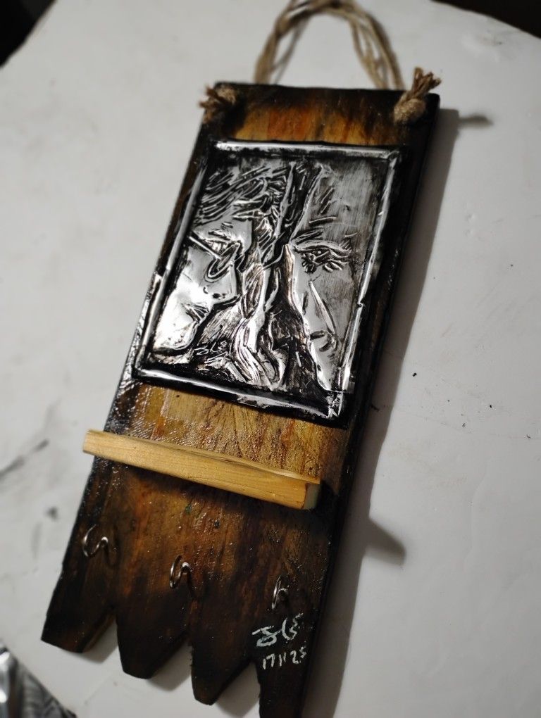 Porta Llaves Hecho A Mano Harry Potter Y Voldemort 