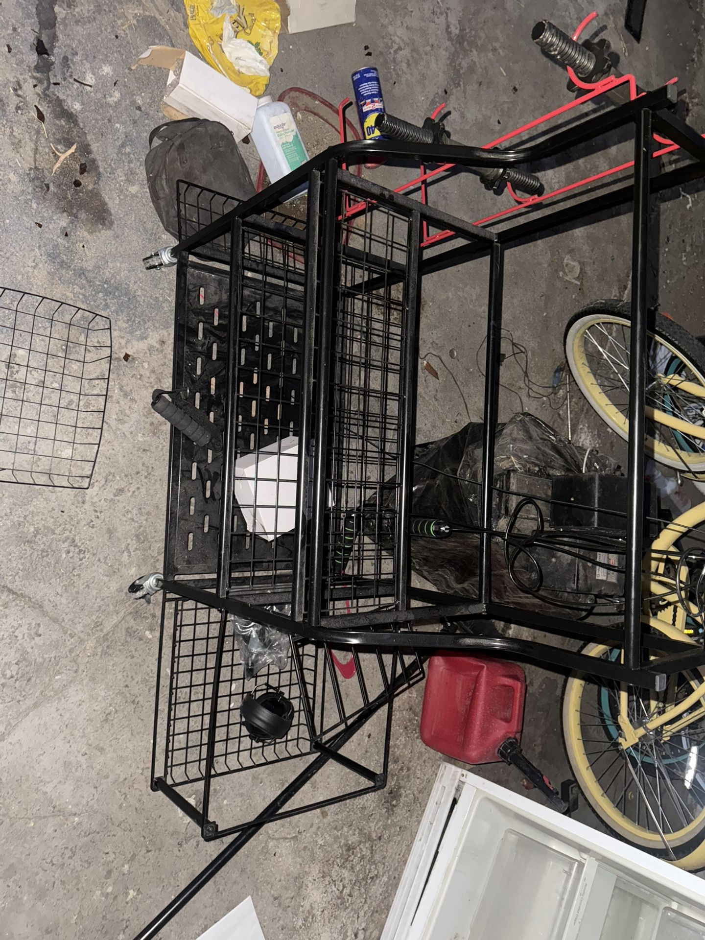 Gym Weight Cart