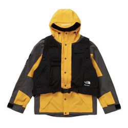 Supreme x The North Face RTG Gold Jacket & Vest Size Large 