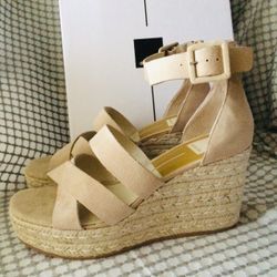 New Dolce Vita Orin Espadrille Wedge Sandal sz 9.5