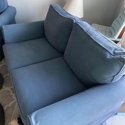 Pottery Barn Couch & Loveseat