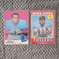 Vintage Oilers Cards. Commons Stars Rookies