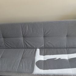 IKEA Balkarp Sleeper Sofa – Gray – Converts to Bed