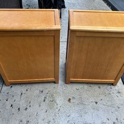 Wood Laundry Hampers 