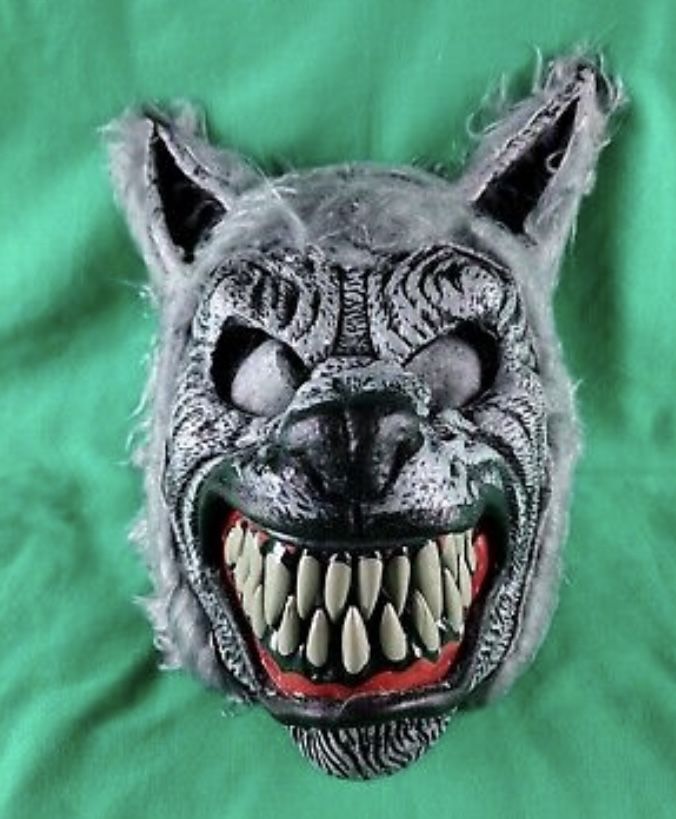 California Costume Werewolf! Ani-Motion Mask Halloween