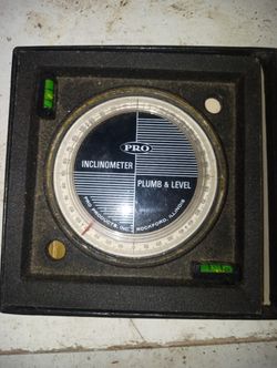 Old School Inclinometer