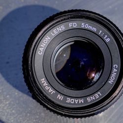 Canon 50mm F.18 Lens 