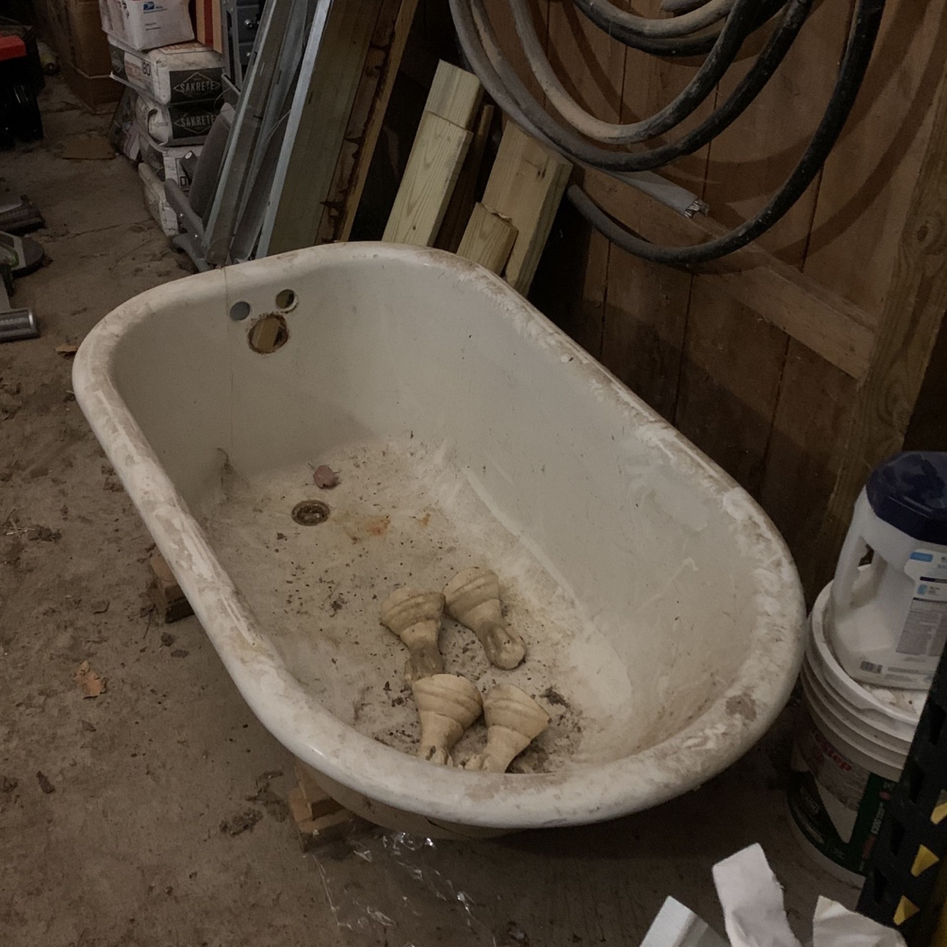 Claw Foot Soaker Tub