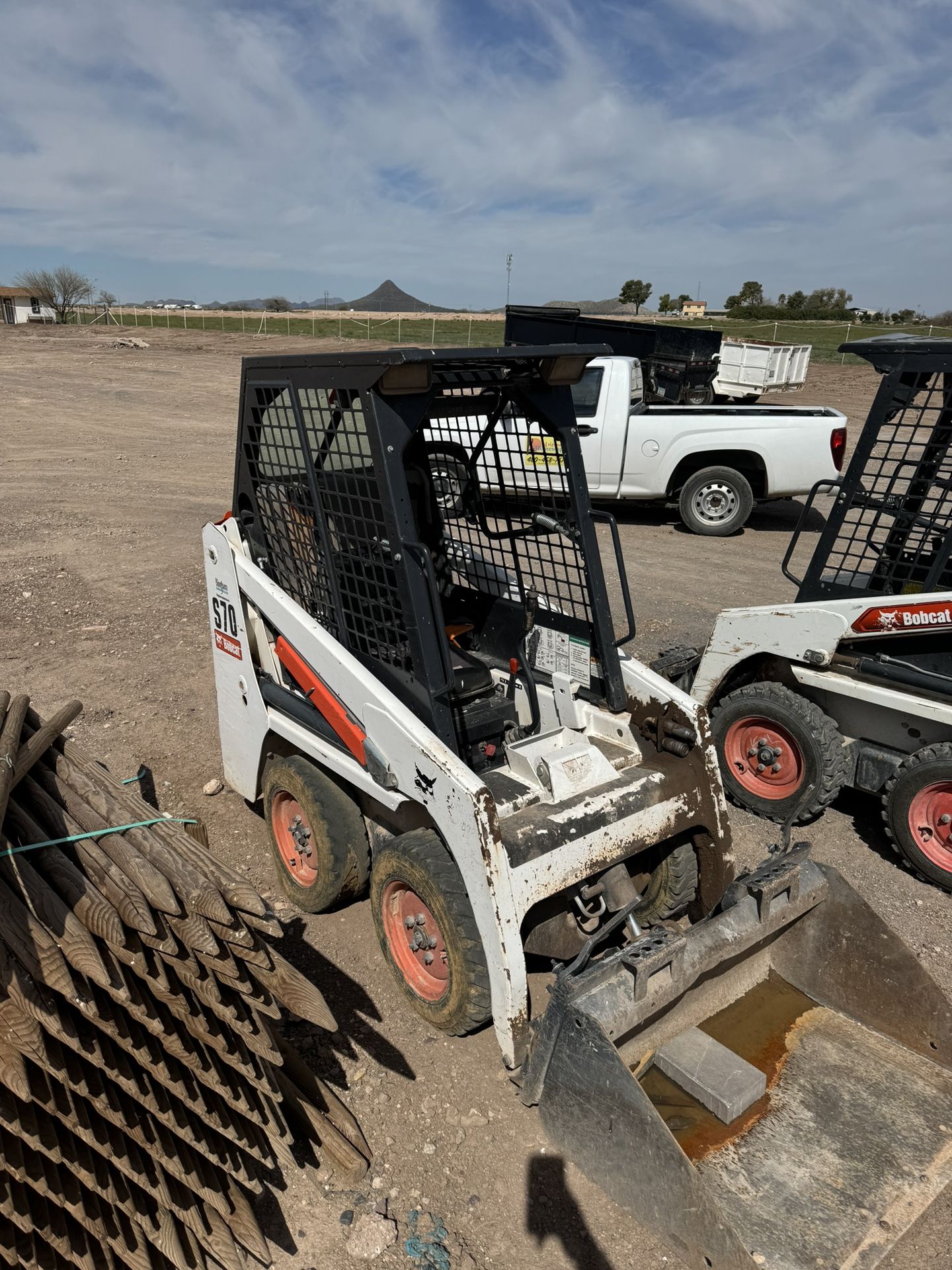 Bobcat S70 Foam Tires Clean Machine No Problems. Hours Are In The Pictures.