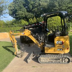 Mini Excavator $300/day