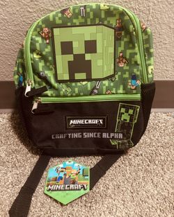 New Minecraft Toddler Backpack 