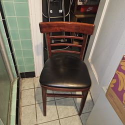 3 Wood Bistro Chairs--PLEASE READ!!