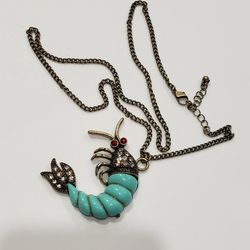 Nicklace Lobster pendant With Chain. Lovely Special gift
. New In Excellent Condition.