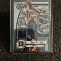 COOPER FLAG 2024-25 Bowman Chrome U 1st Bowman #16 Duke Blue Devils