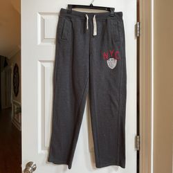 Gray NYC Sweatpants – NWOT – Size XL (18/20) – Drawstring Waist
