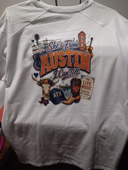 She's From Austin I Can Tell Graphic Tee