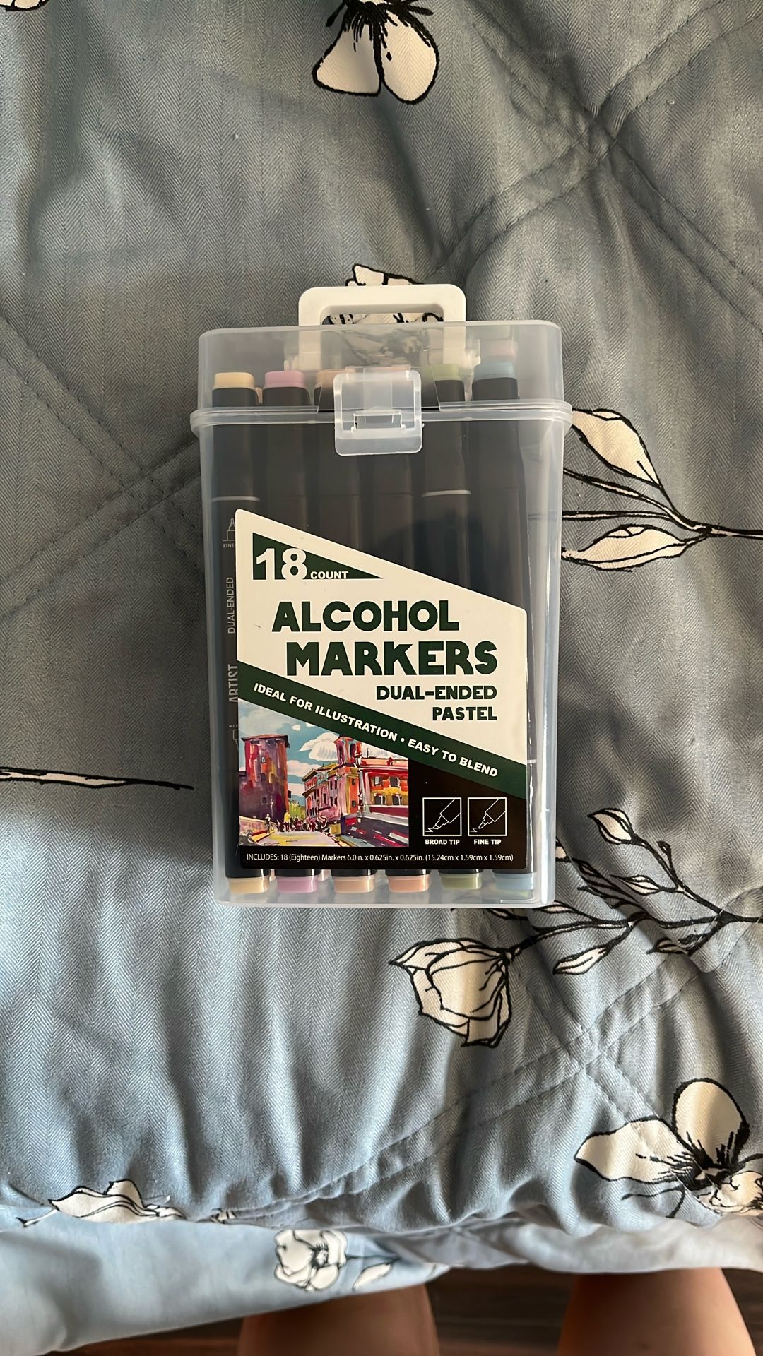 Alcohol Markers Dual-ended Pastel