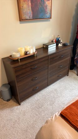 6 Drawer Dresser – Walnut, Zipcode Design