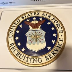 15” United States Air Force Recruiting Service Emblem 