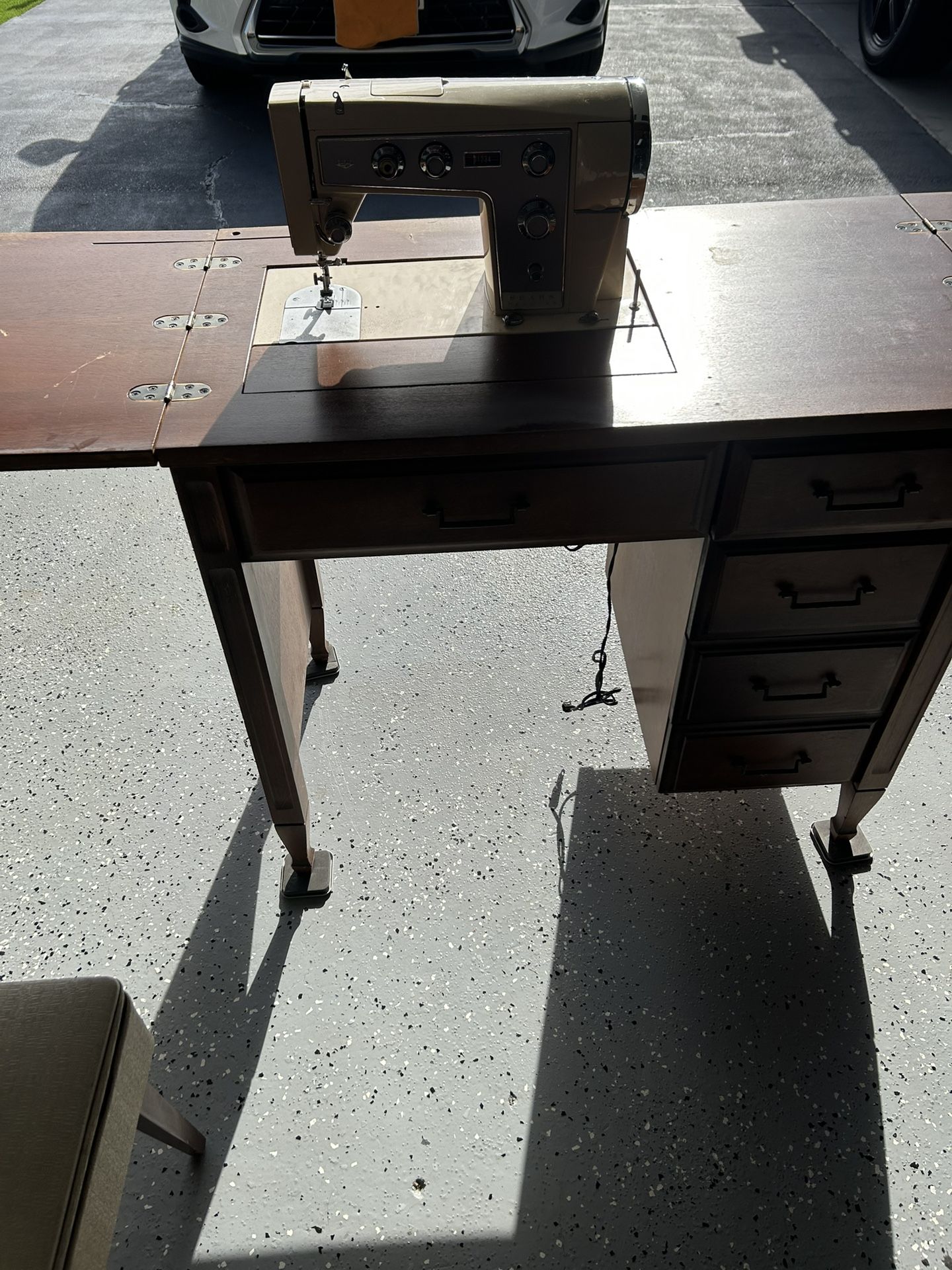 Vintage Sears Sewing Machine By Kenmore