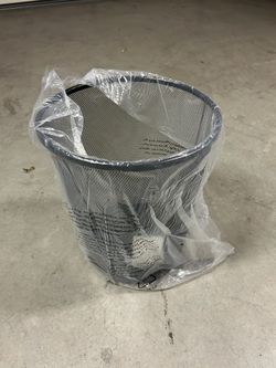 Office Depot® Brand Black Mesh Wastebasket