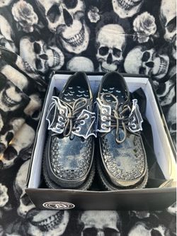 Back glitter demonia creepers brand new size 11