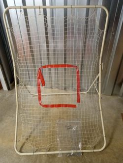 FREE!! Old School Baseball / Softball Pitchback Pitch Back Ball Rebounder