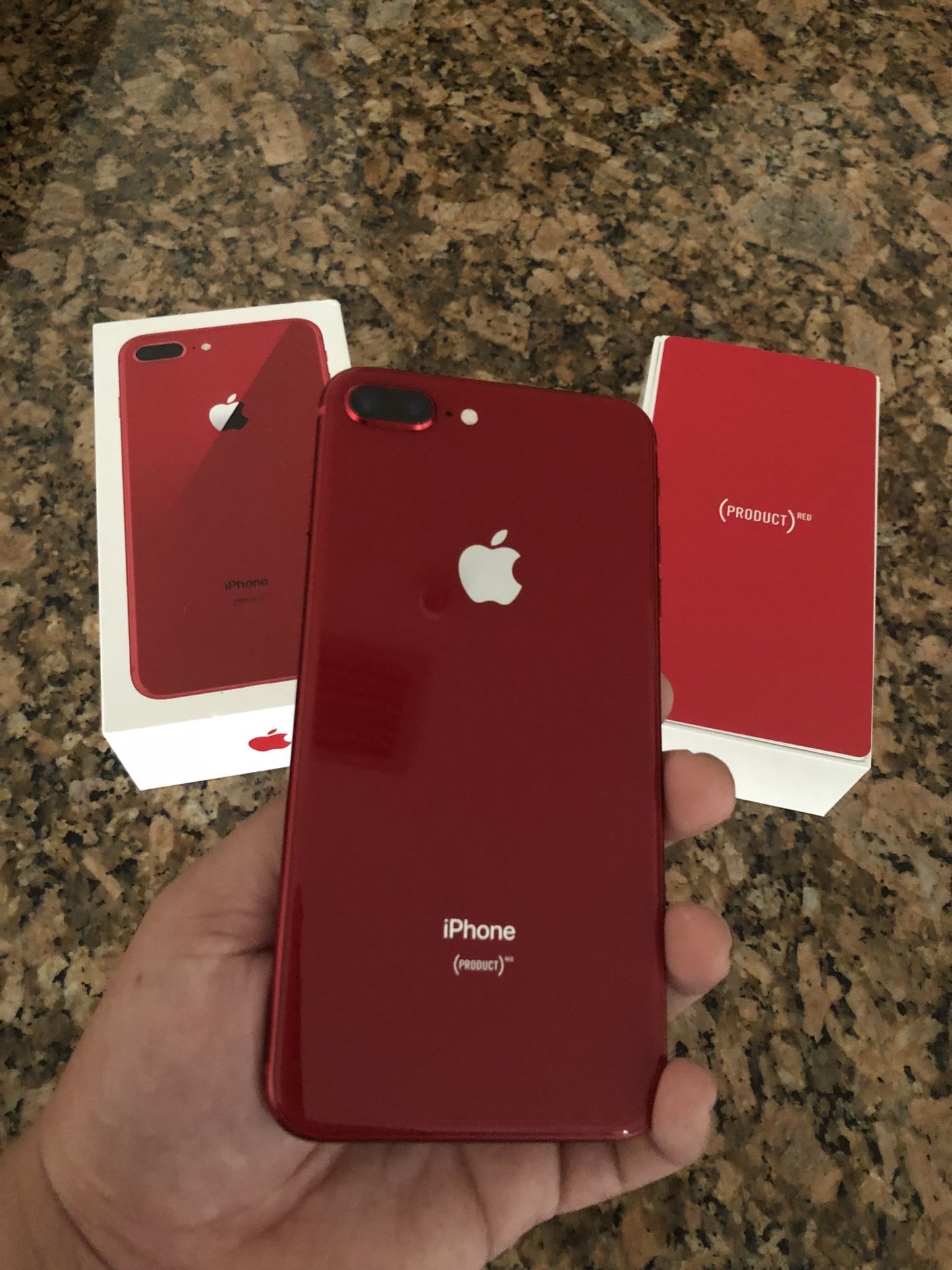 T-Mobile/MetroPCS iPhone 8 Plus 64GB (Red) in the Box