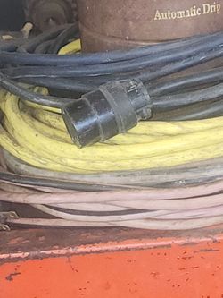Heavy Duty Extension Cords.  Many different lengths and thickness.