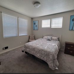 Queen Size Mattress & Metal Frame (YOU PICK)