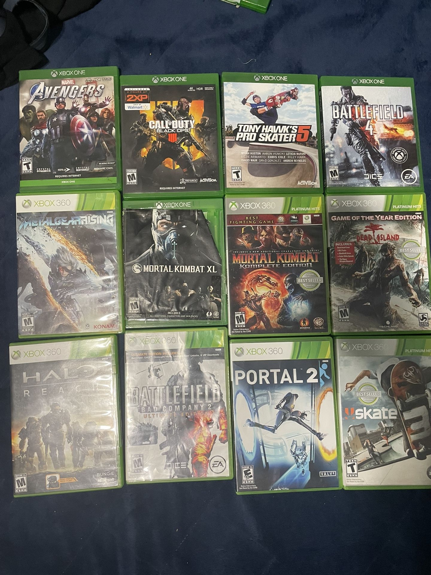 Xbox One And Xbox 360 Games